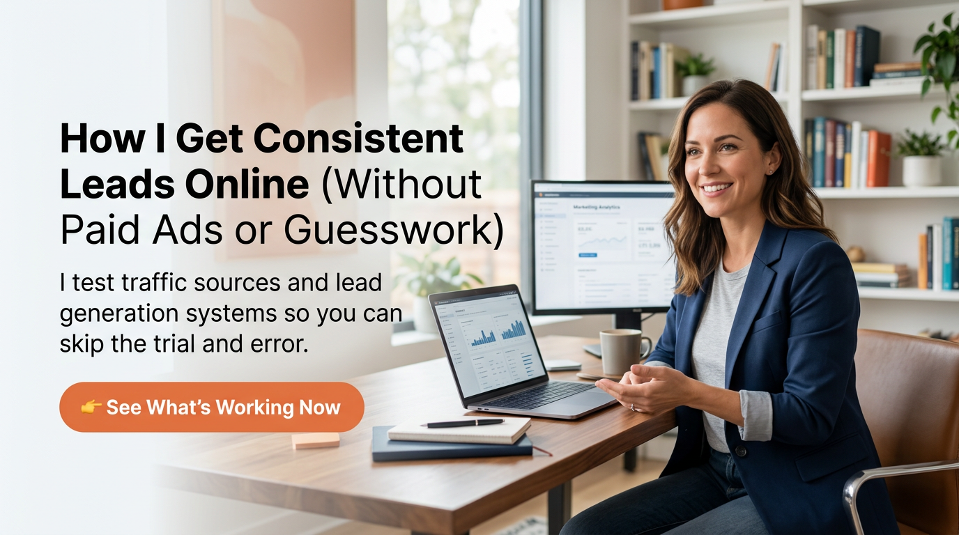 How to get traffic and leads online