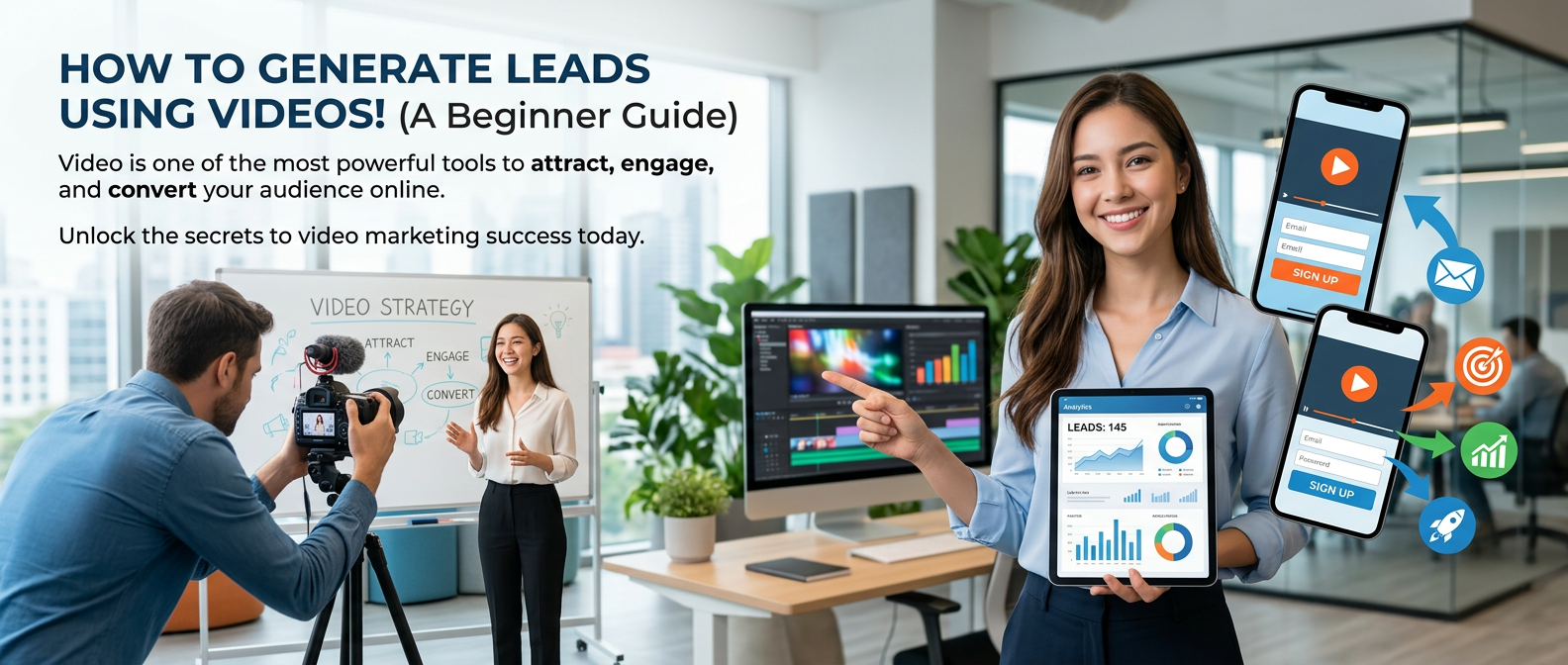 Video Lead Generation Dashboard